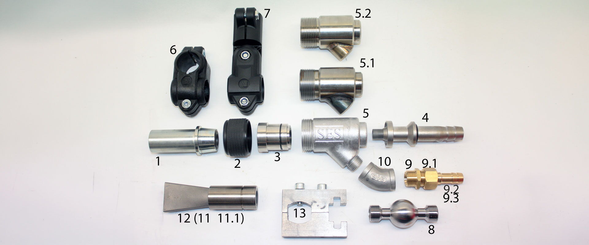 Hoch­leis­tungs­strahl­kopf S 500 Ersatzteile